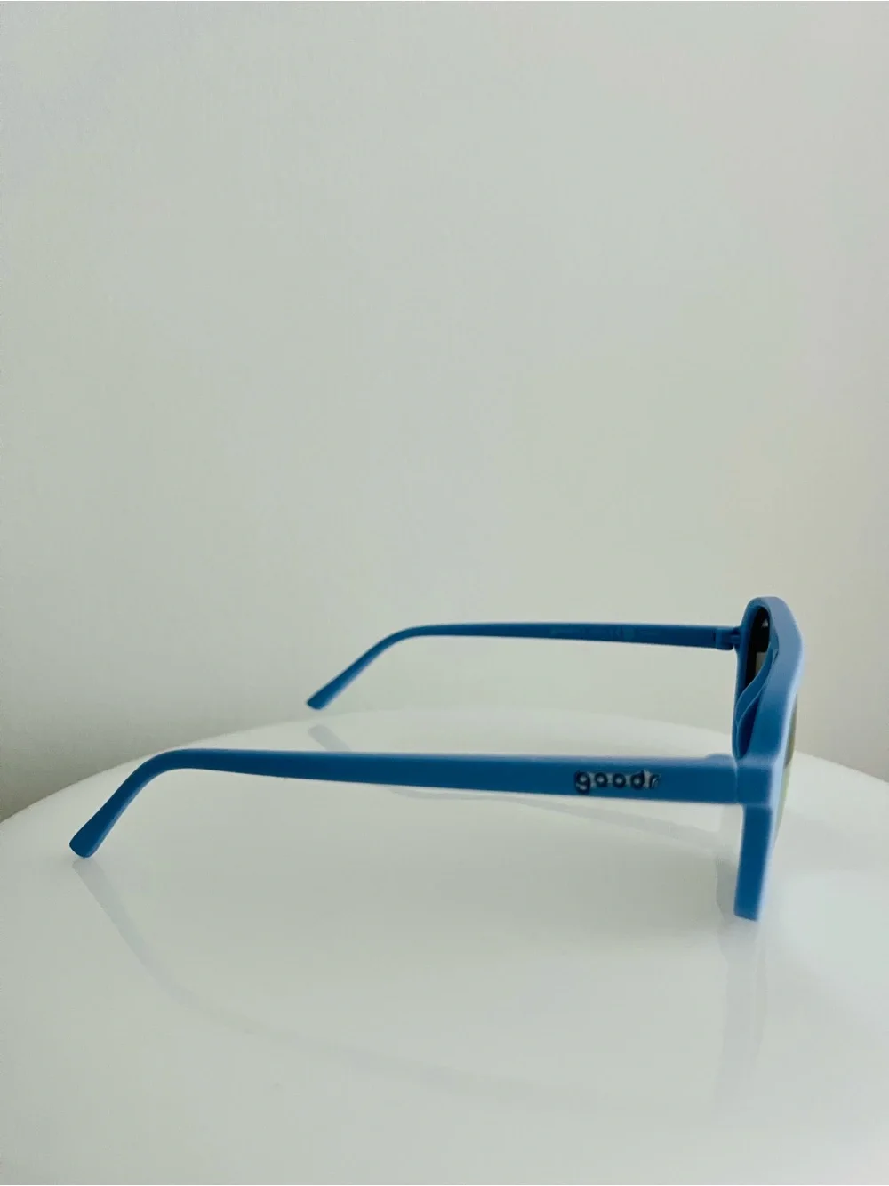 NWT | Goodr Roller Rink Royalty Blue Mirrored Sunglasses